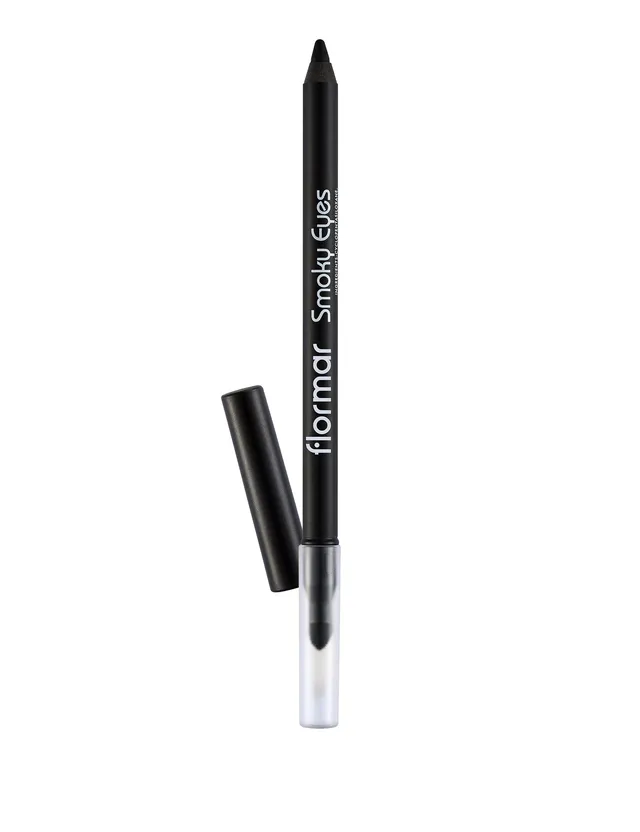 Pretty by Flormar Smoky Eyes eyeliner waterproof 001 Carbon Black