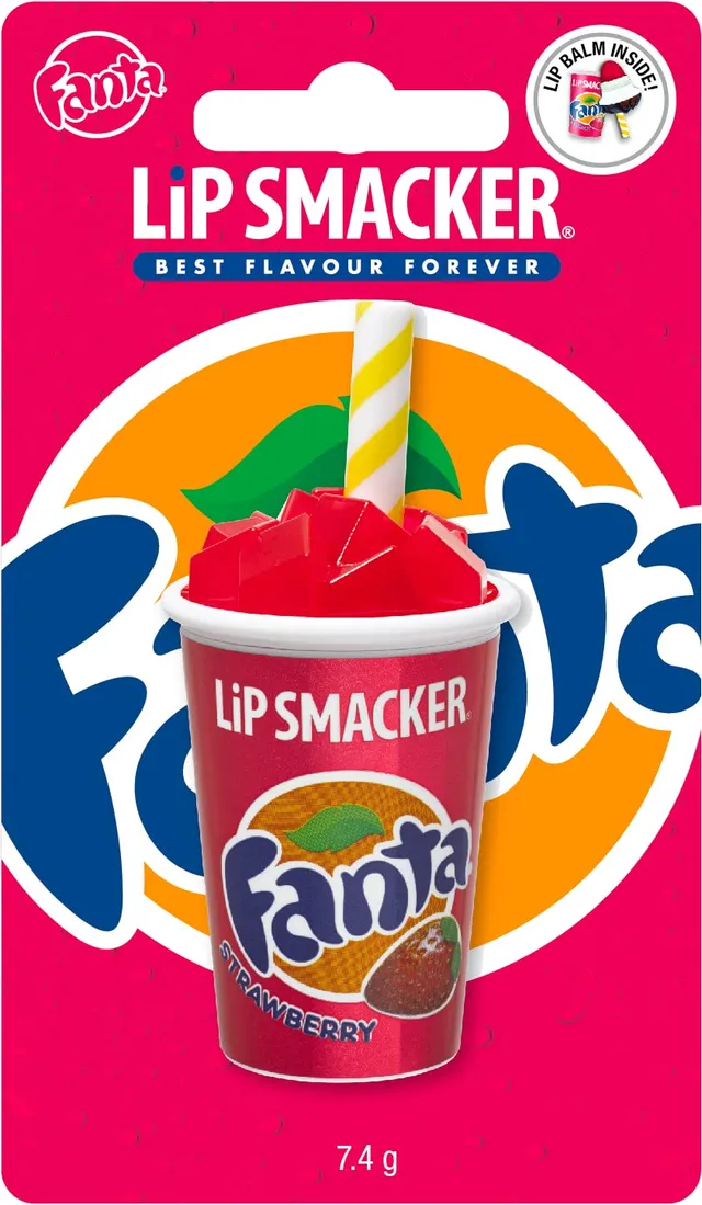 Lip Smacker Coca-Cola Fanta Strawberry burrocacao 1 pezzo