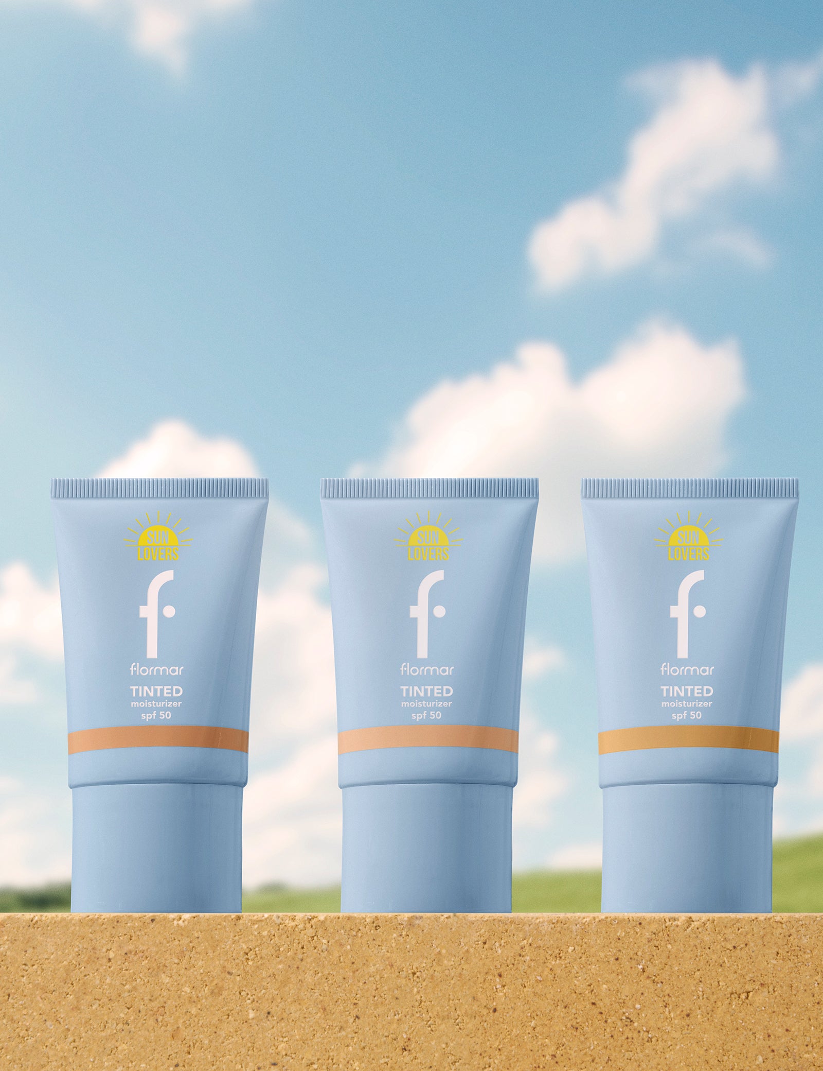 Pretty by Flormar Tinted Moisturizer Spf50 002 Soft Beige solare