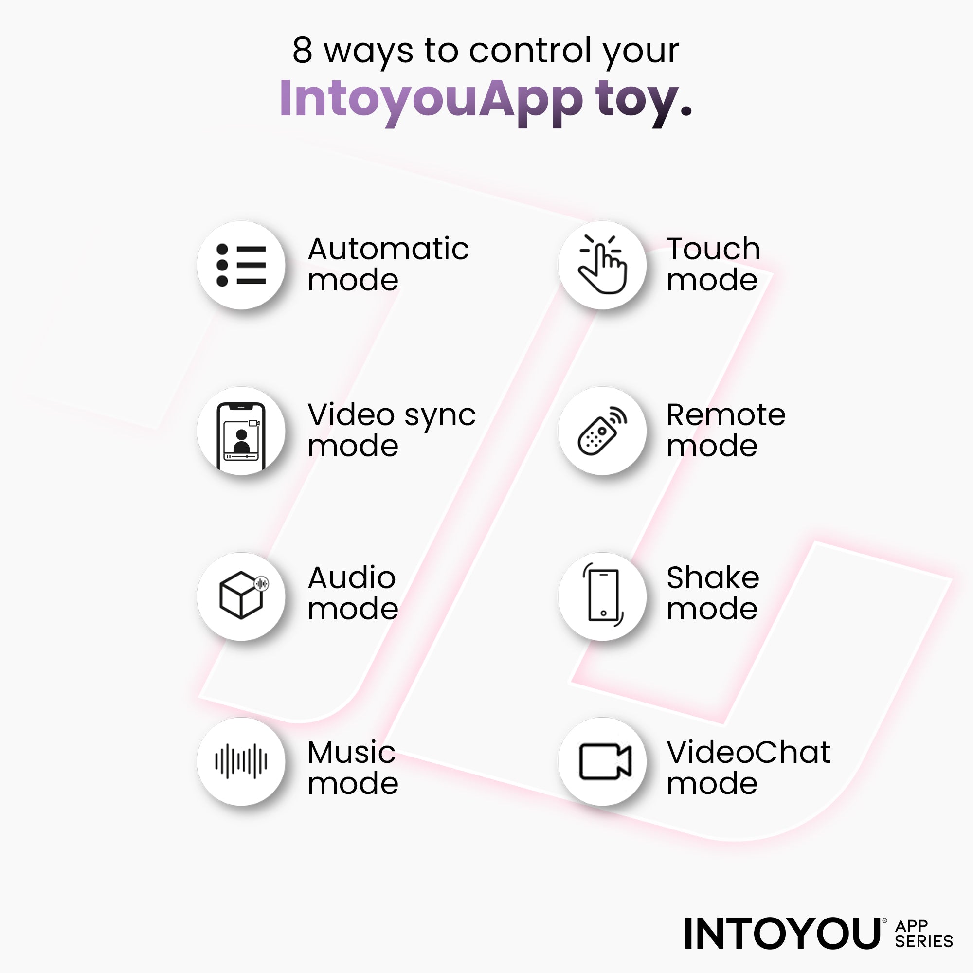 INTOYOU NexEgg Motion Ovetto thrusting rosa con app