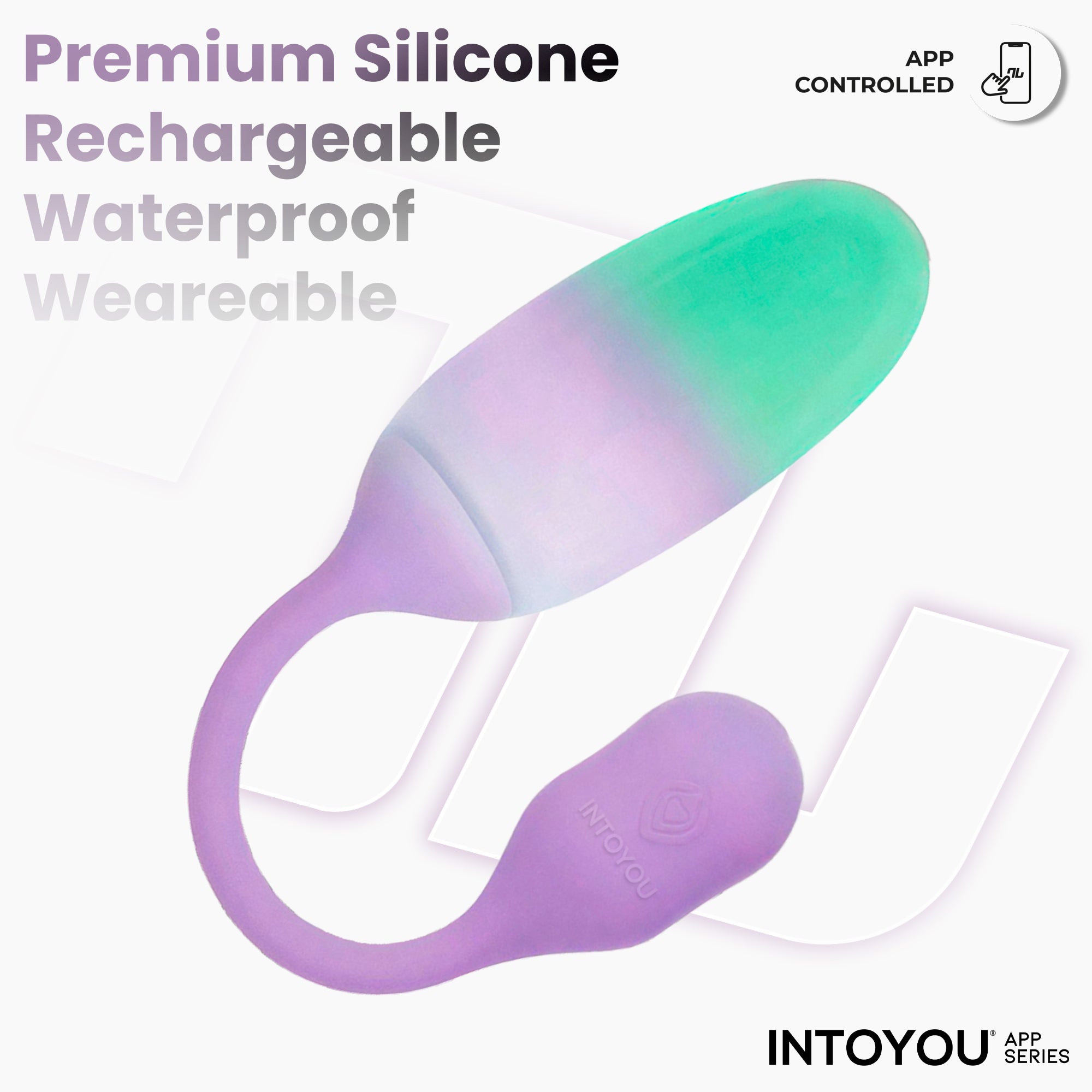 INTOYOU NexEgg uovo vibrante app lilla pistacchio 10 modi