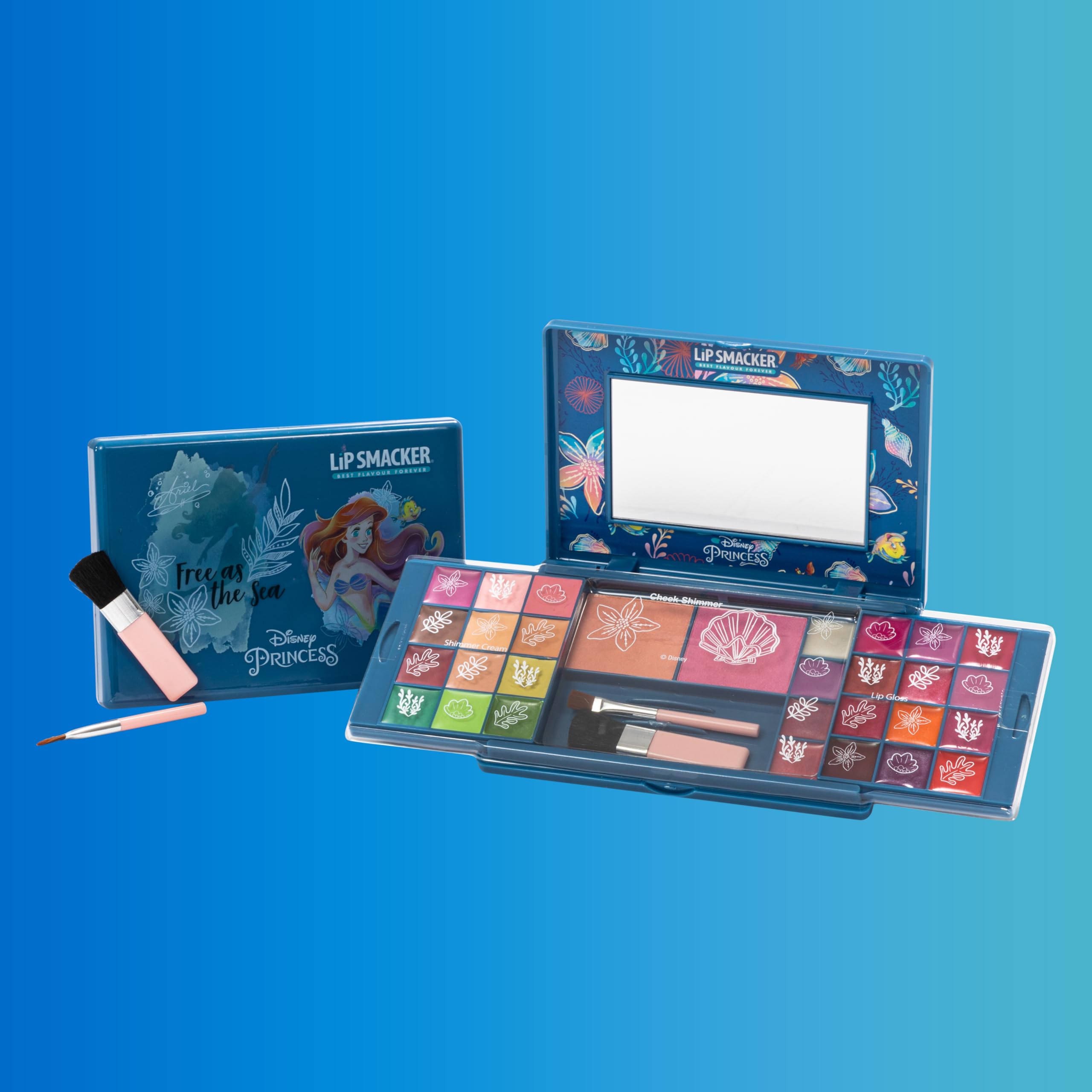 Lip Smacker Disney Ariel beauty case trucchi bambina palette