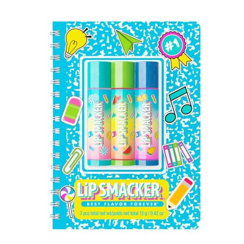 Lip Smacker Back to School balsamo labbra 3 pezzi blu