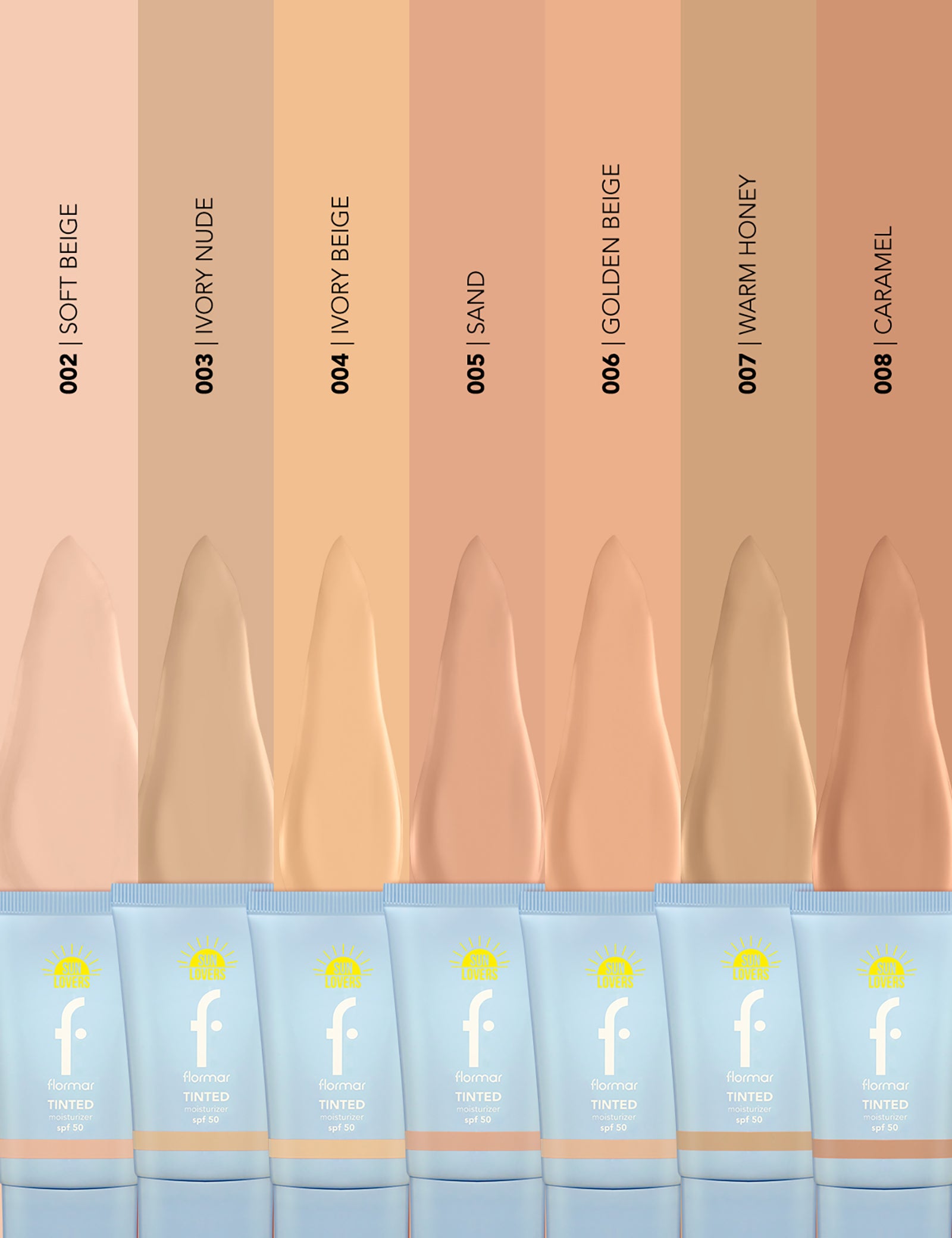 Pretty by Flormar Tinted Moisturizer Spf50 002 Soft Beige solare