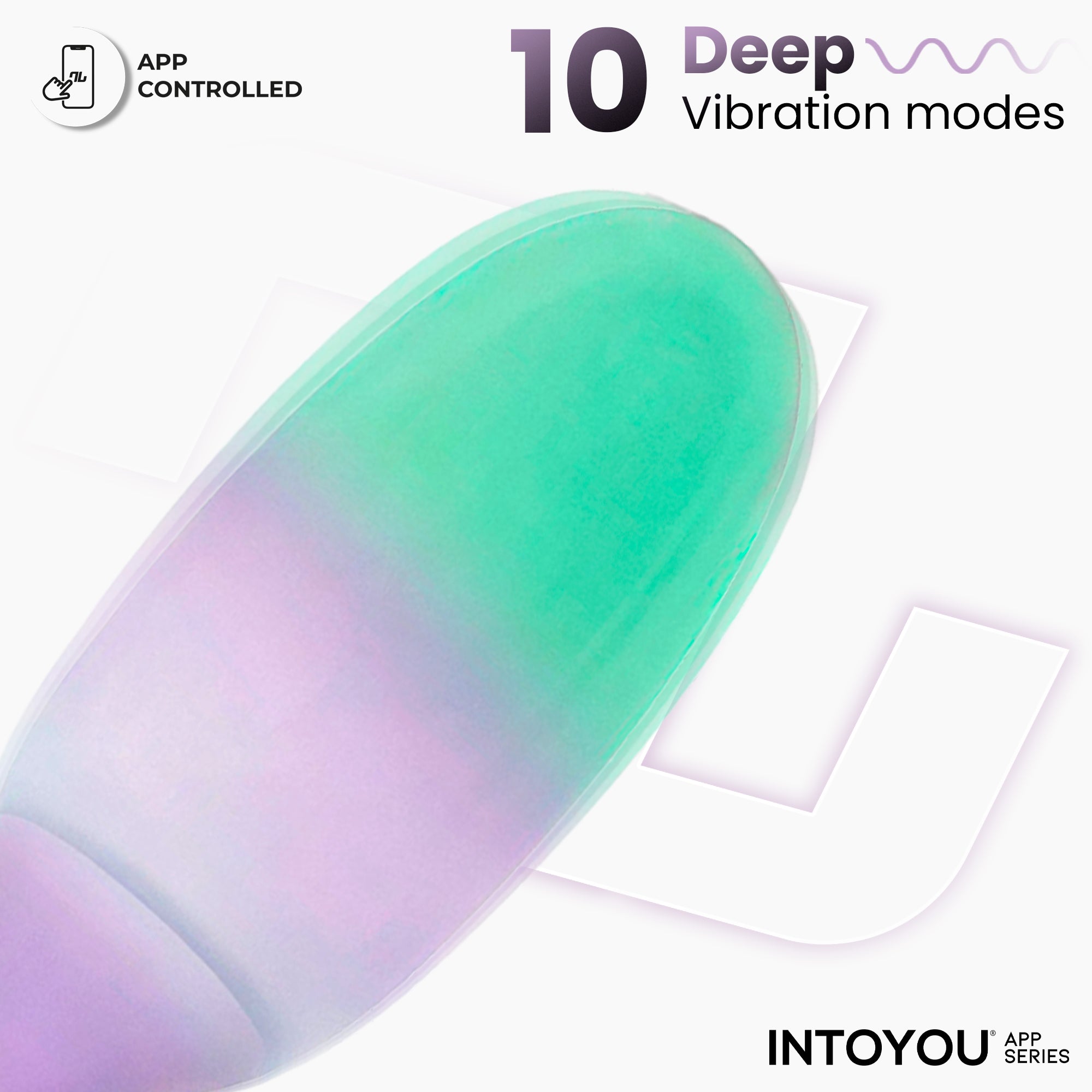INTOYOU NexEgg uovo vibrante app lilla pistacchio 10 modi