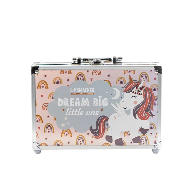 Lip Smacker Sparkle & Shine Beauty Train Case set trucco bambina 37 pezzi