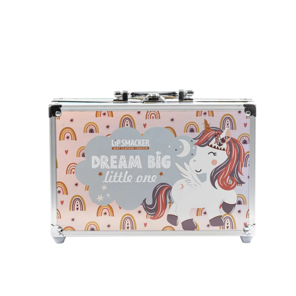 Lip Smacker Sparkle & Shine Beauty Train Case set trucco bambina 37 pezzi