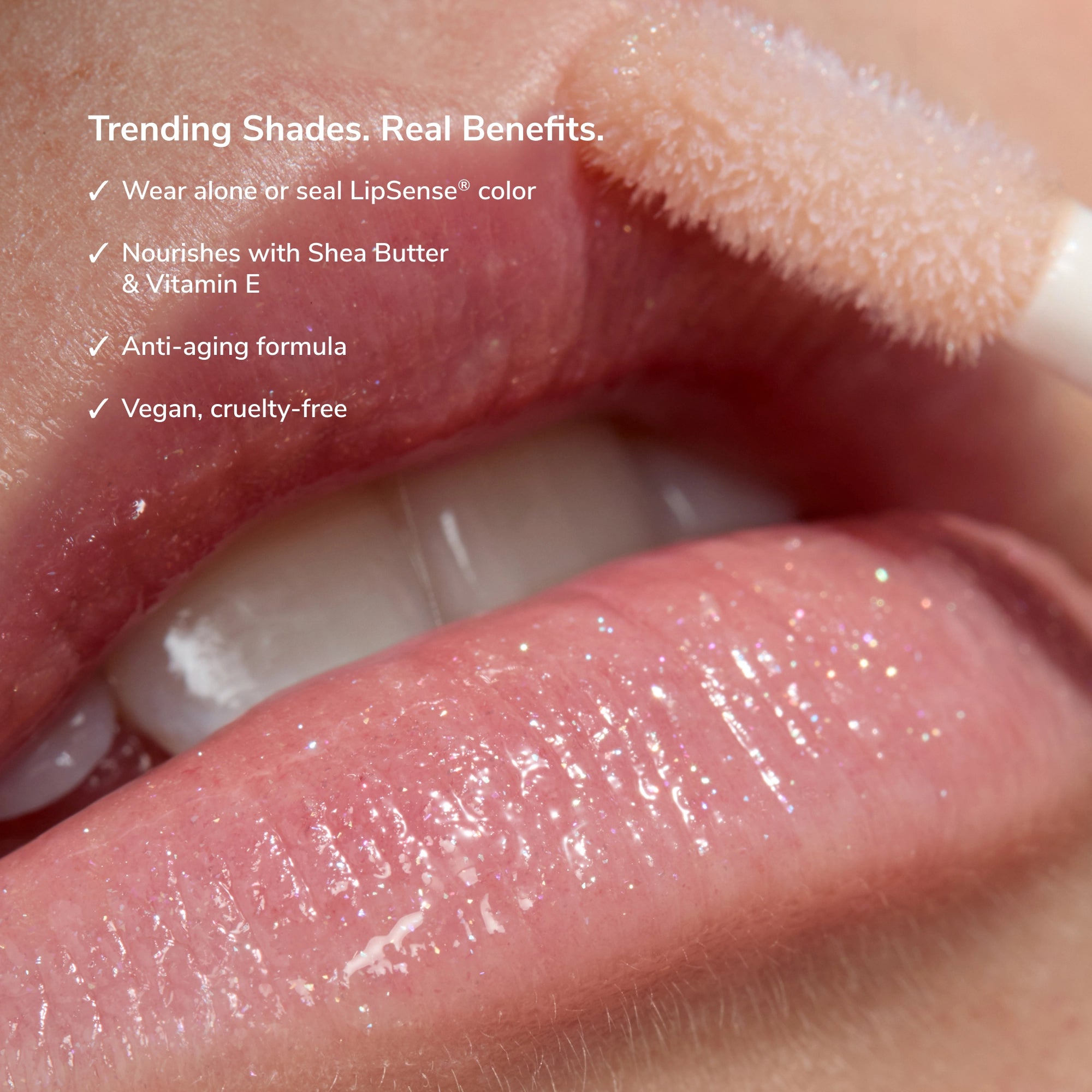 LipSense Prismatic Gloss Collection set 3 lucidalabbra shimmer