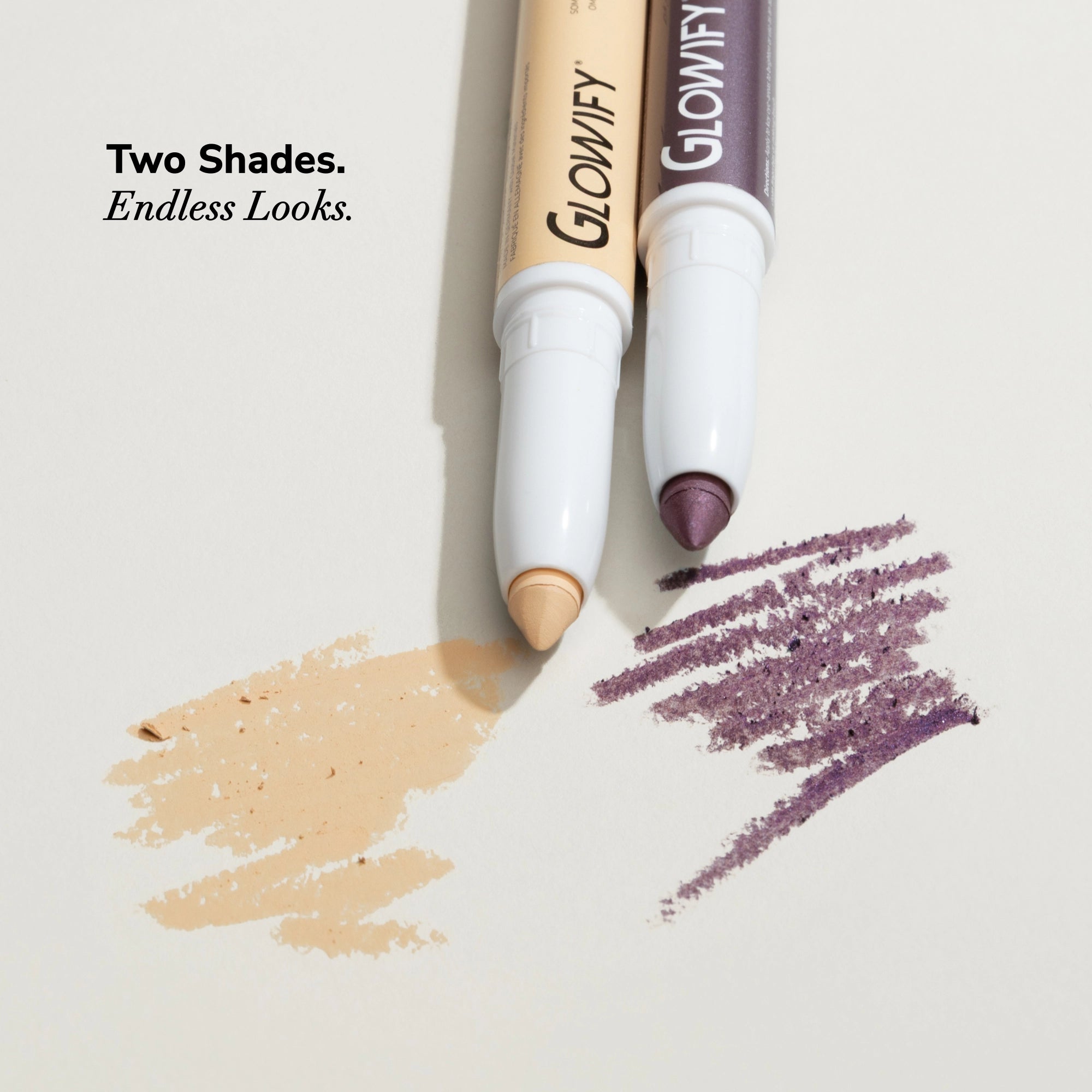 Lipsense Glowify Desert Dusk ombretto stick duo 2 pezzi matte