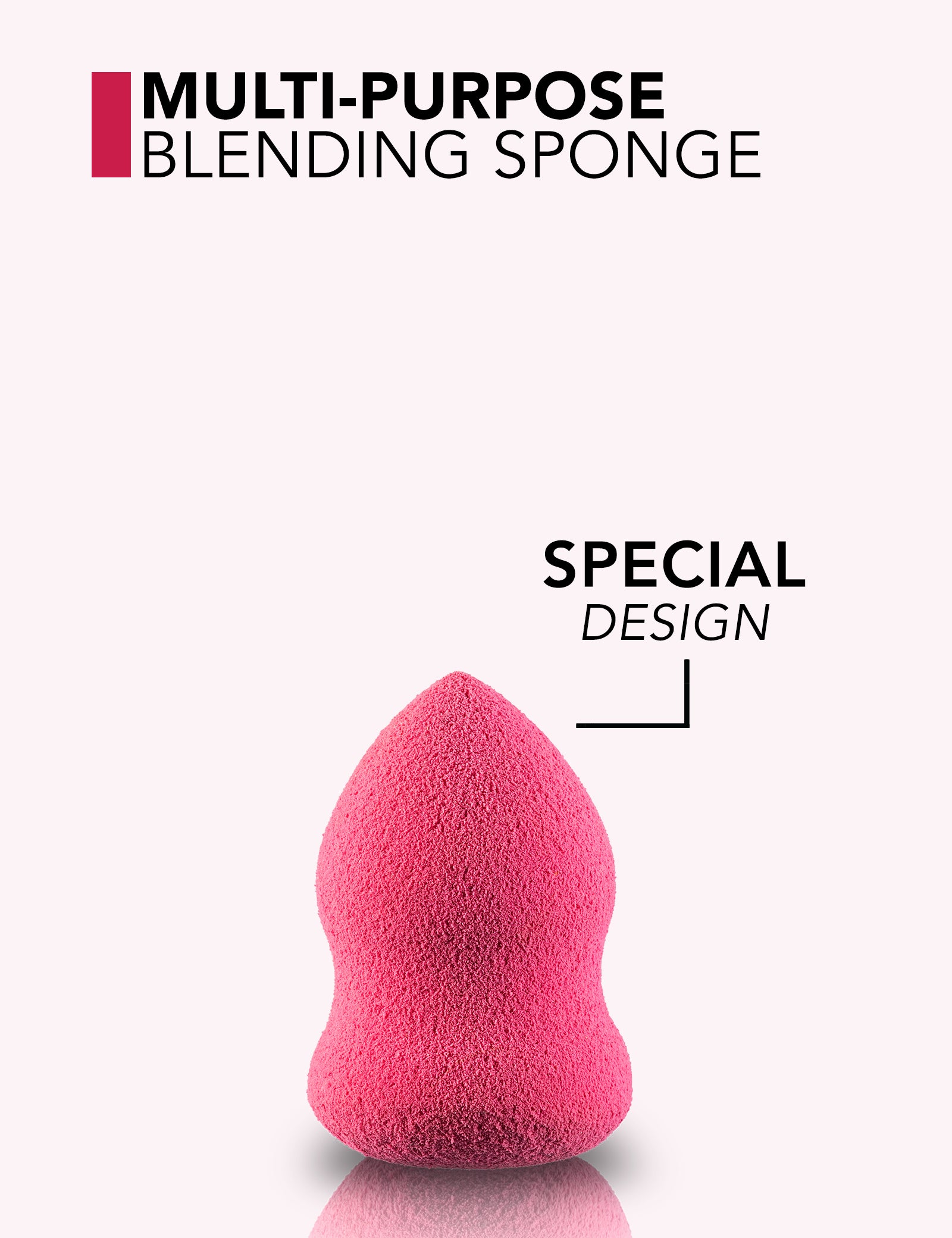 Pretty by Flormar Accessories Sponge Conic spugnetta fondotinta multiuso