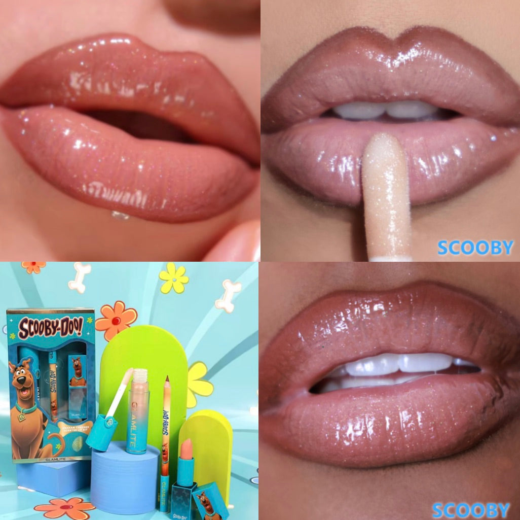 Glamlite Lip Kits Scooby-Doo kit labbra rossetto gloss liner