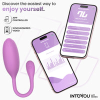 INTOYOU Logan ovulo vibrante viola con app