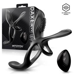 INTOYOU Daxer Doppio Anello Pene Stimolatore Clitoride