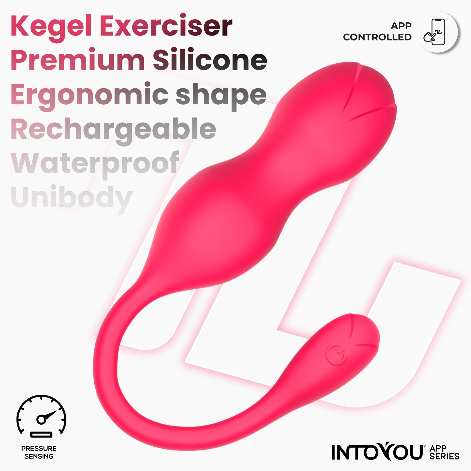 INTOYOU Kyra Trainer Pelvico App Rosa Fucsia