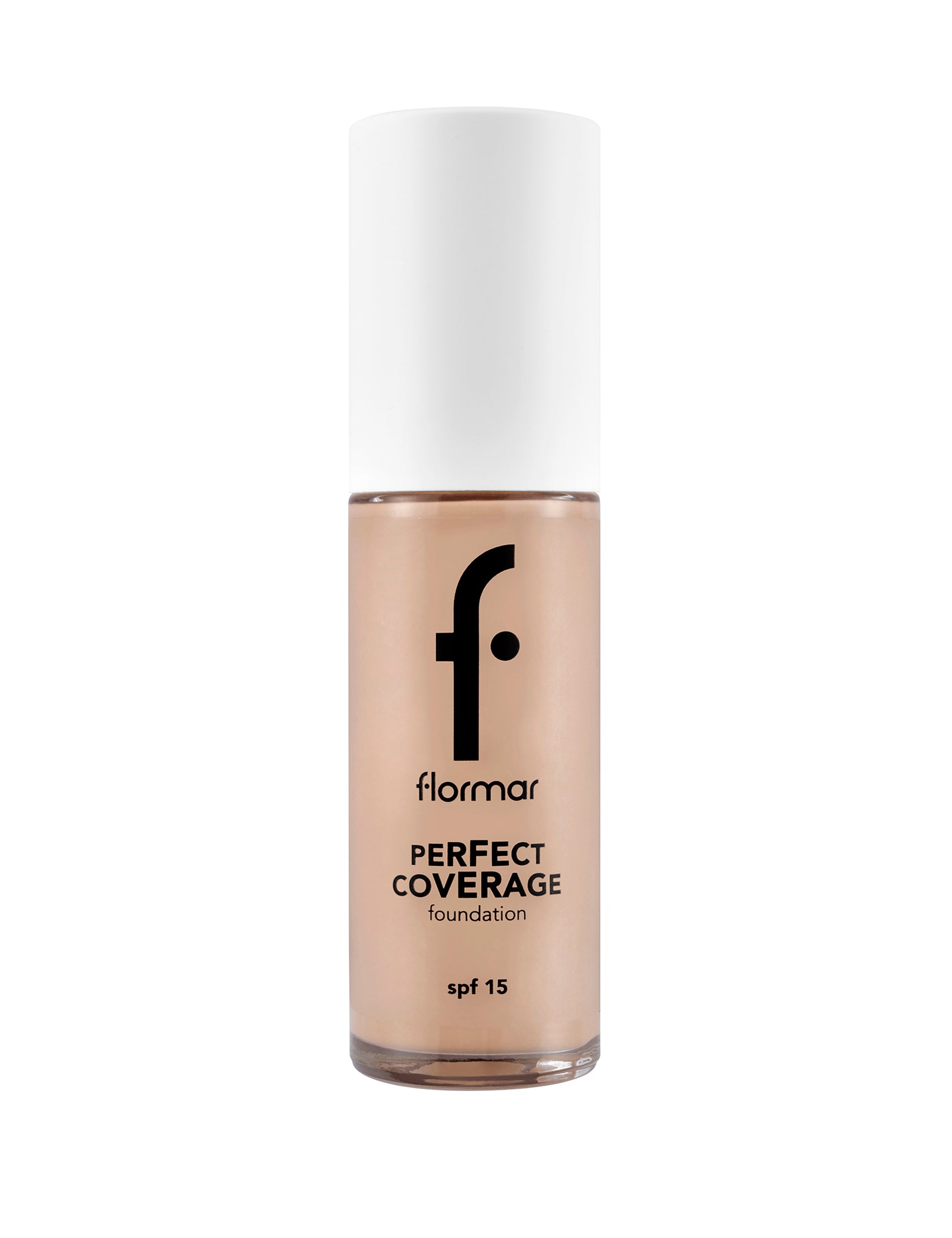 Pretty by Flormar Perfect Coverage fondotinta 100 Light Ivory coprente
