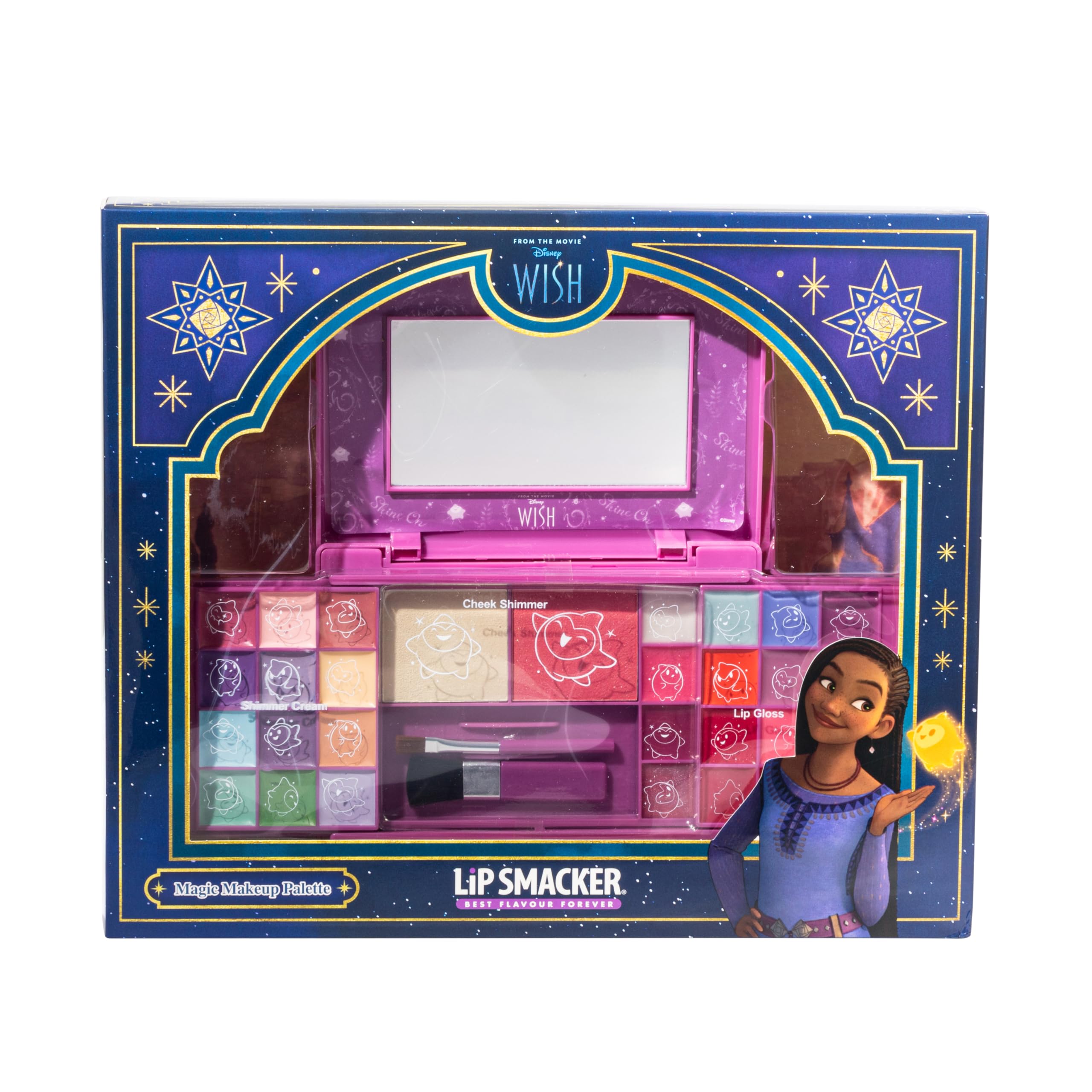 Lip Smacker Disney Wish palette trucco bambina 30 pezzi glitter