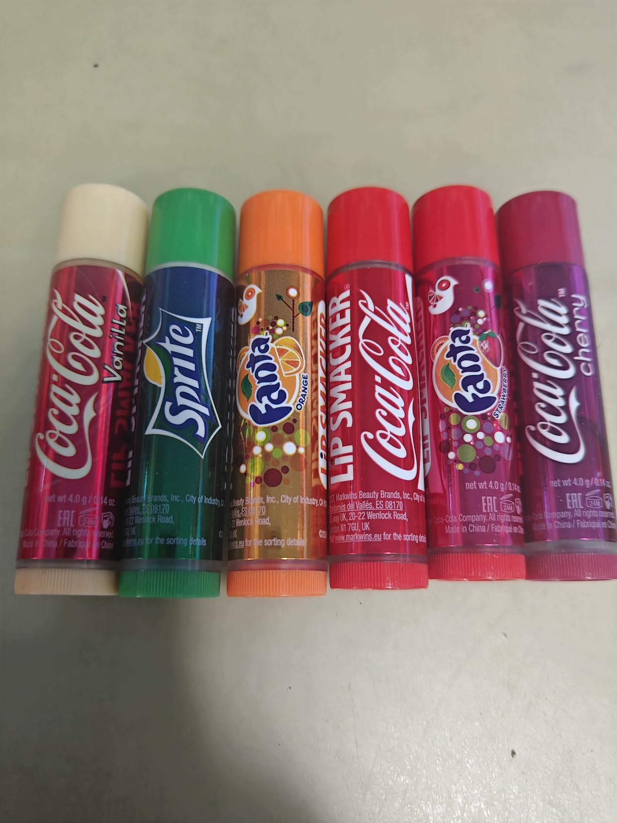 Lip Smacker Coca-Cola set burrocacao 6 gusti bottiglia