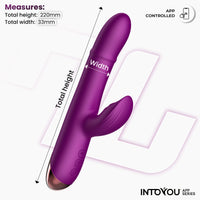 INTOYOU Sendel Vibratore con App 3 Funzioni