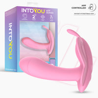 INTOYOU Wingy Butterfly Stimolatore Clitoride Rosa con App