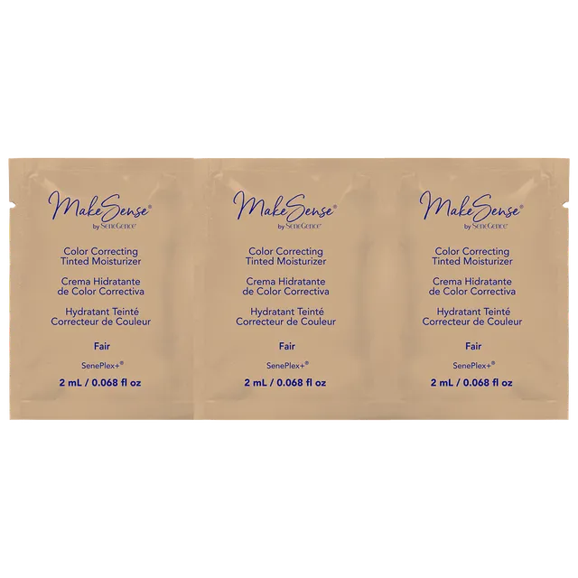 MakeSense Fair crema colorata viso strip 3 campioncini