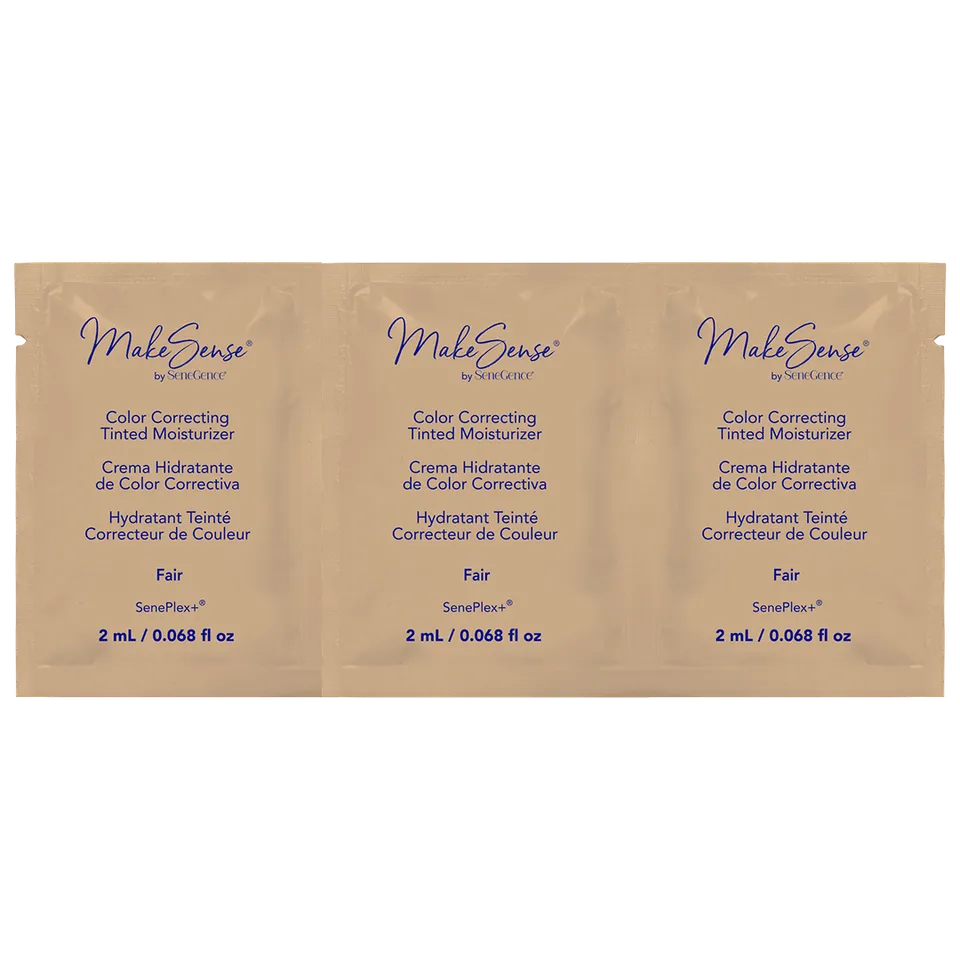 MakeSense Fair crema colorata viso strip 3 campioncini