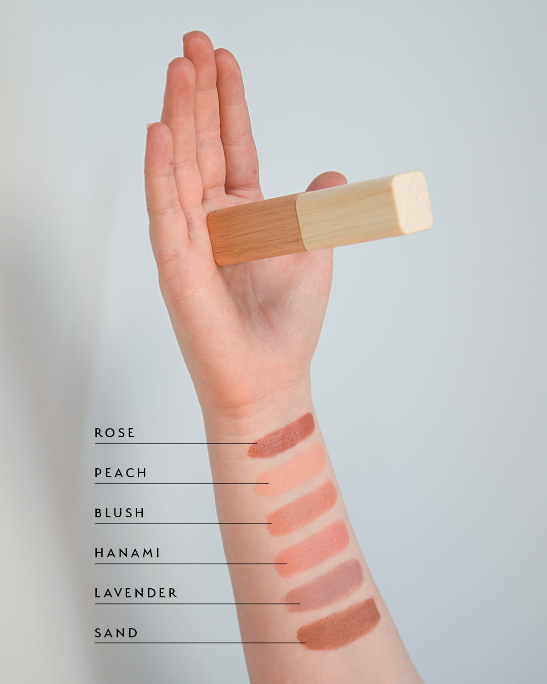 HAVU Lipsticks Blush rossetto nude pesca semi-mat idratante