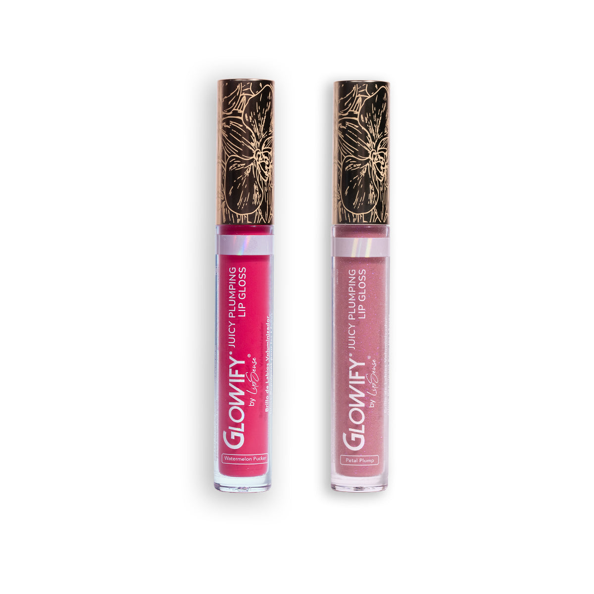LipSense Glowify Duo gloss labbra Petal Pump + Watermelon