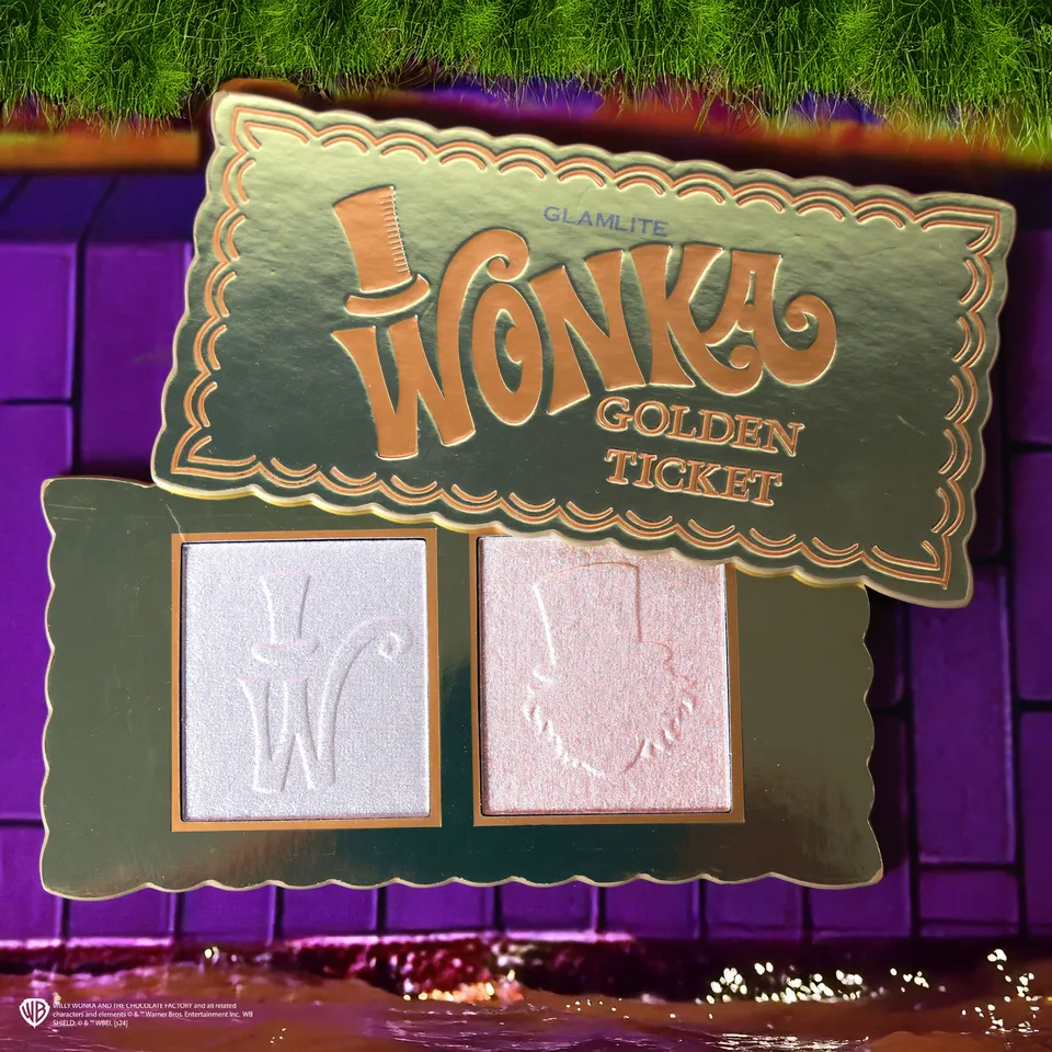 Glamlite Wonka Golden Ticket illuminante duochrome oro 10g