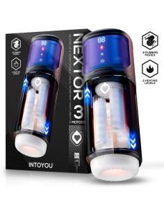 INTOYOU Nextor masturbatore automatico uomo frizione calore LED