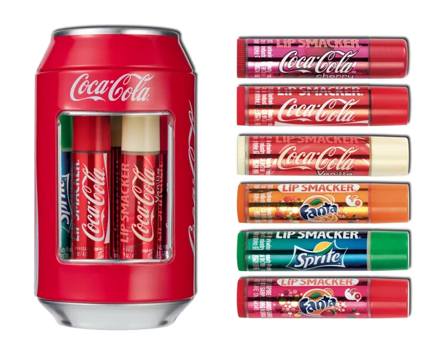 Lip Smacker Coca-Cola balsamo labbra lattina 6 gusti