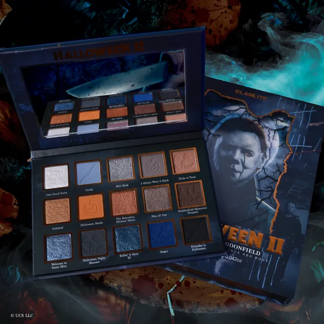 Glamlite Halloween II Haddonfield Palette 15 Colori