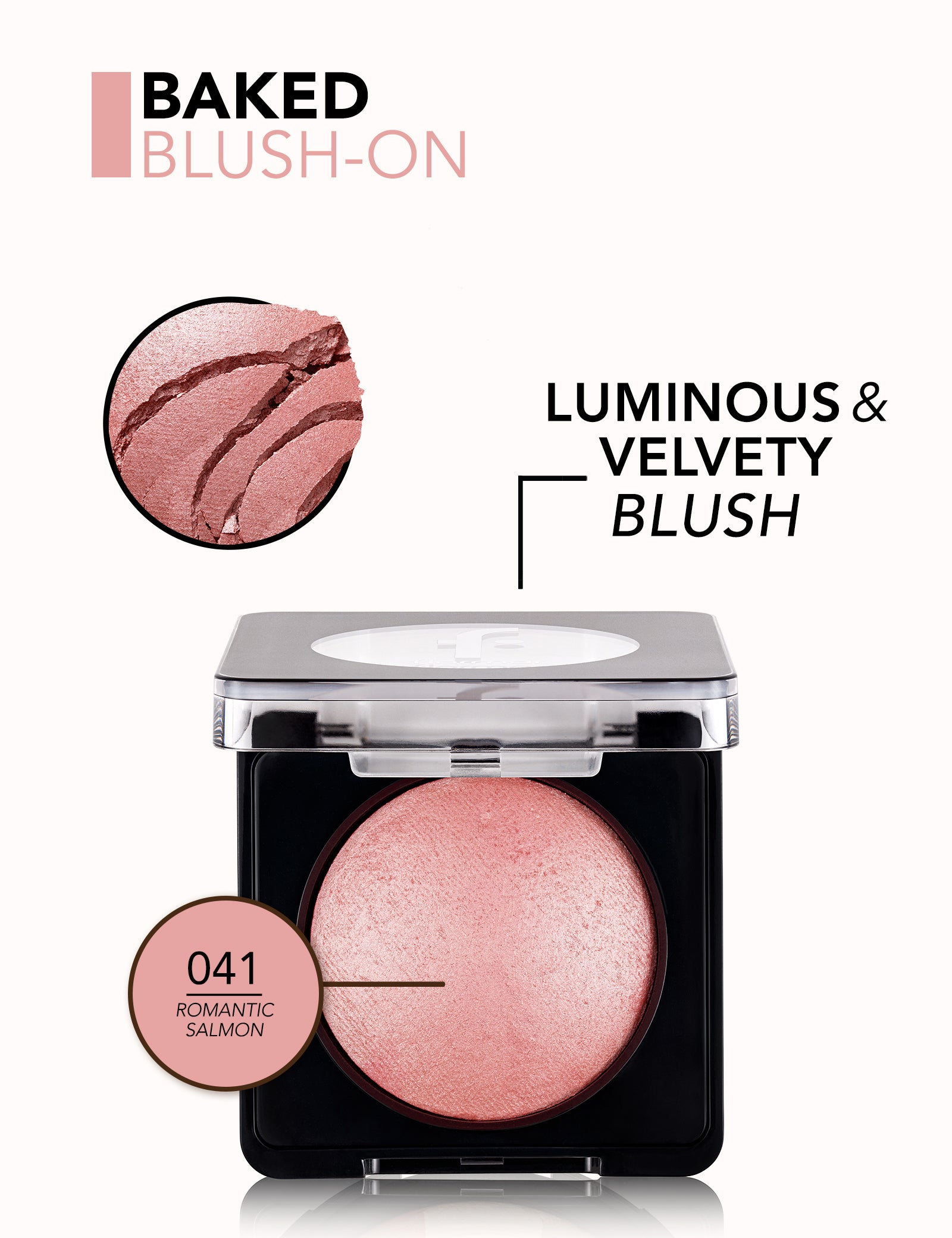 Pretty by Flormar Blush On Baked Blush-On fard compatto 040