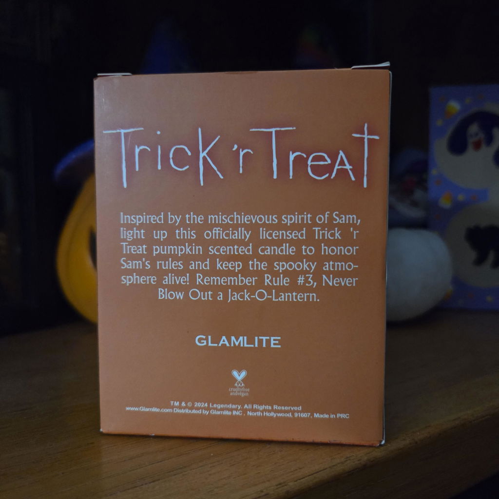Glamlite Self-Care Trick 'r Treat Candela Zucca 220 g