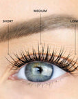 LipSense Eyes LashSense Plumeria refill ciglia finte 4 pezzi naturali