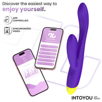 INTOYOU Lyra Rabbit Vibratore Viola con App