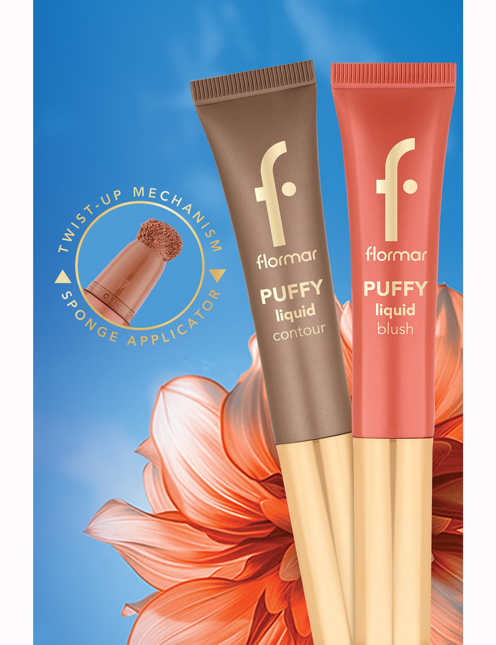 Pretty by Flormar Puffy Liquid Contour Bronzer 001 Amber
