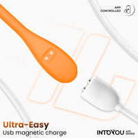 INTOYOU Uova Logan Uovo Vibrante Arancione 10 Modi