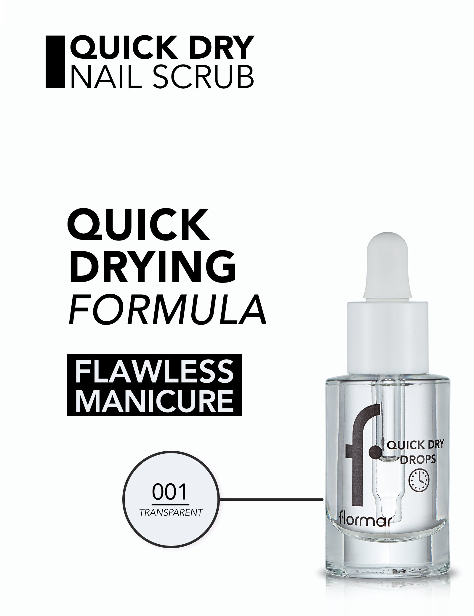 Pretty by Flormar Pretty Accessories Quick Dry Drops asciuga smalto