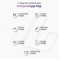 INTOYOU Zack Plug Anale Vibrante Flipping con App