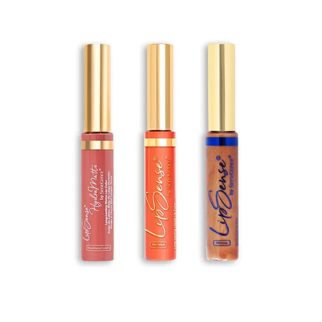 LipSense Sunday Brunch Collezione Labbra Corallo 3pz