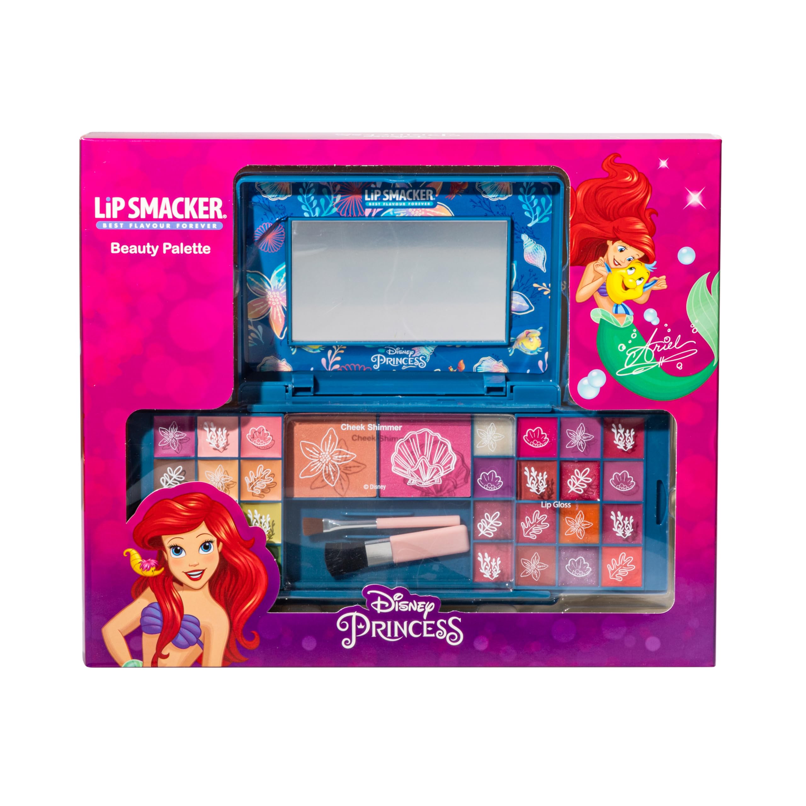 Lip Smacker Disney Ariel beauty case trucchi bambina palette