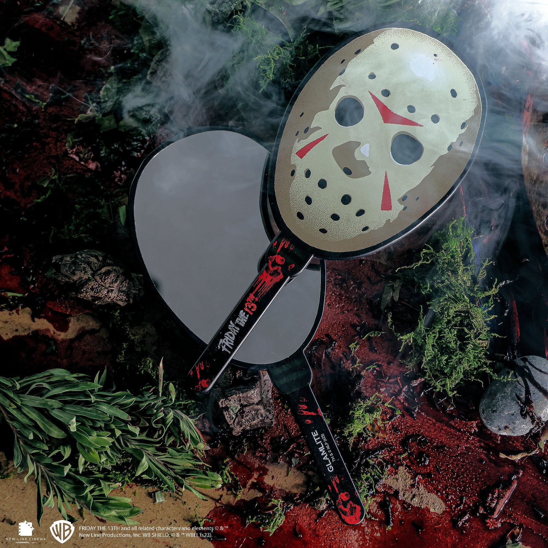Glamlite Mirrors Friday the 13th specchio trucco Jason Mask