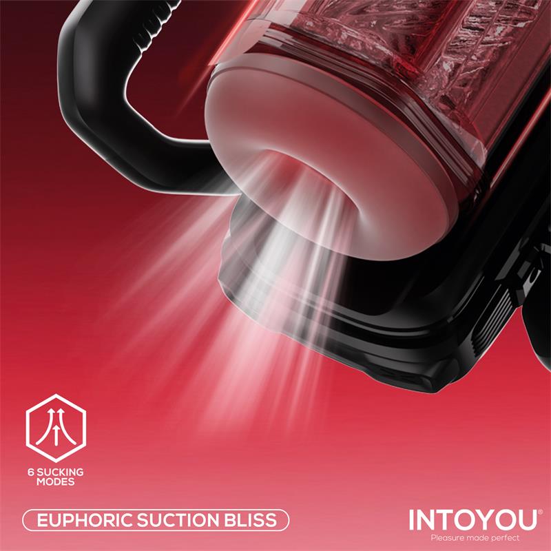 INTOYOU Vexor masturbatore automatico 3 in 1 USB-C TPE