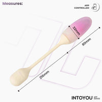 INTOYOU NexEgg uovo vibrante beige rosa con app