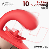 INTOYOU Rondy stimolatore clitoride con app 10 vibrazioni