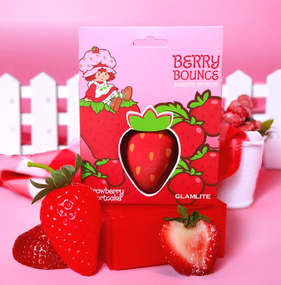 Glamlite Berry Bounce Spugnetta Trucco Fragola