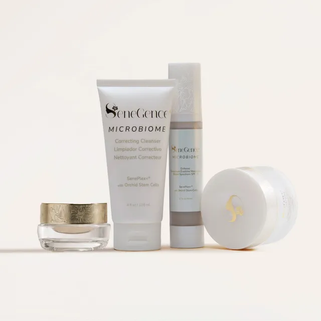 LipSense Microbiome set skincare viso 4 step riequilibrante
