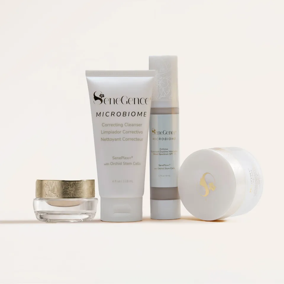 LipSense Microbiome set skincare viso 4 step riequilibrante