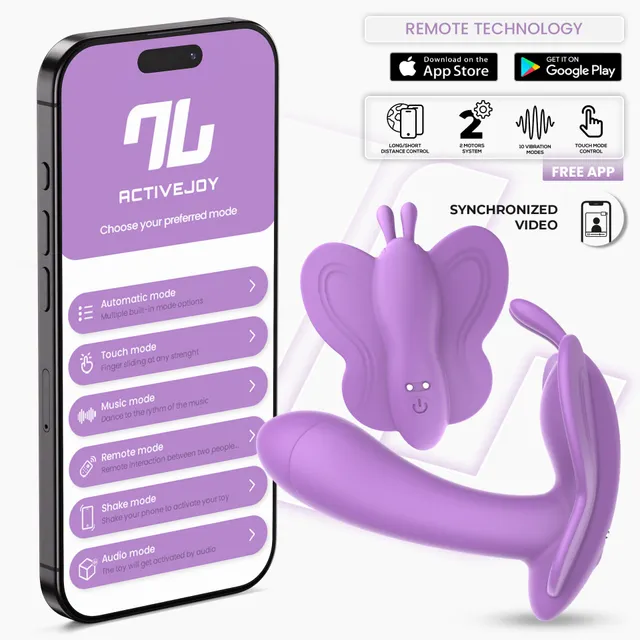 INTOYOU Wingy stimolatore farfalla clitoride lavanda app