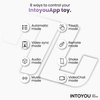 INTOYOU Zonte Masturbatore Rotante Vibrante con App